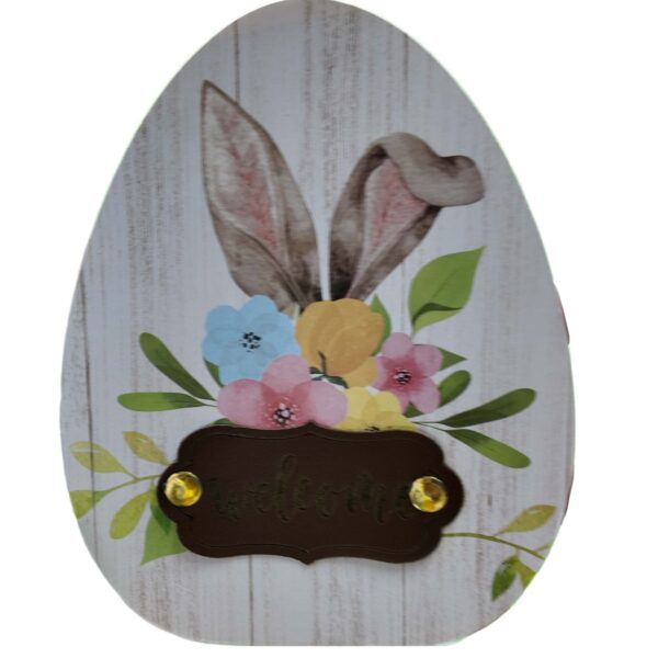 Table Decor Bunny Easter Egg