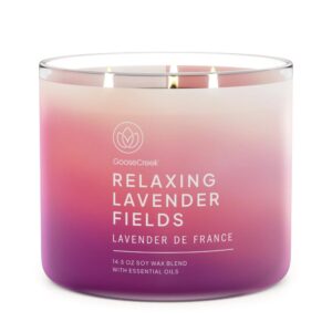 Goose Creek Relaxing Lavender Fields Soy Wax Blend w\Essential Oils