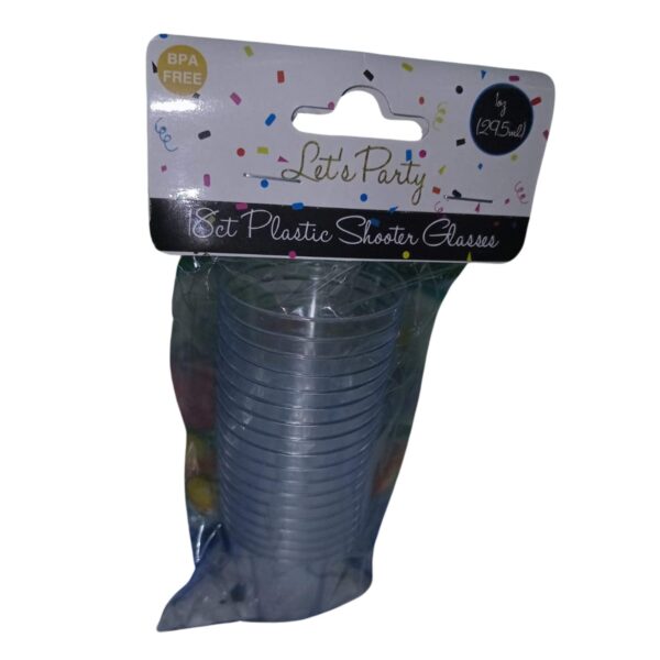 18ct Plastic Shot Glass