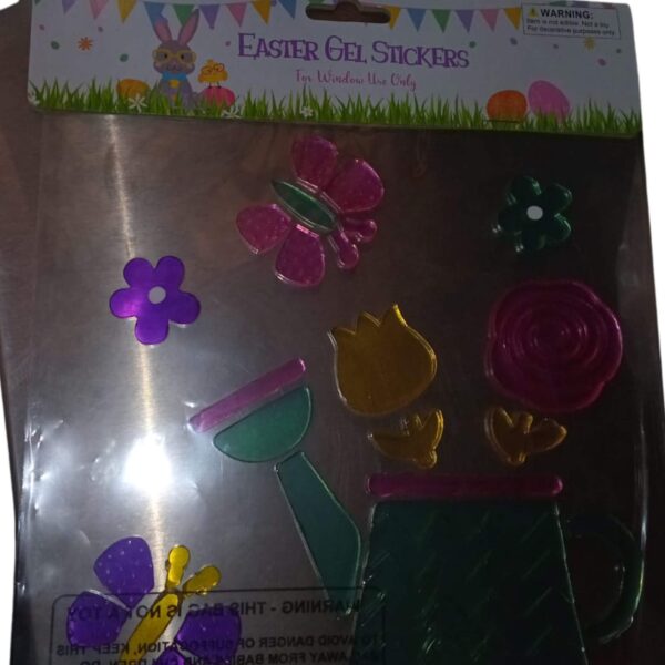 Easter Gel Stickers (Flower)
