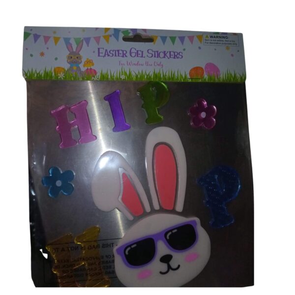 Easter Gel Stickers (bunny)