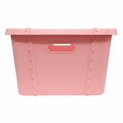 Life Story Pink Storage Basket with Lid