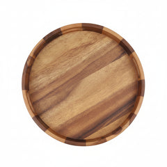 Wooden Round Serving Tray