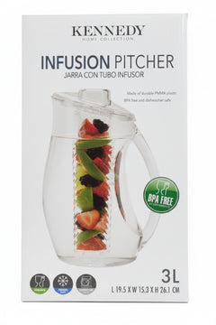 Kennedy Home Collection Infusion Pitcher 3L
