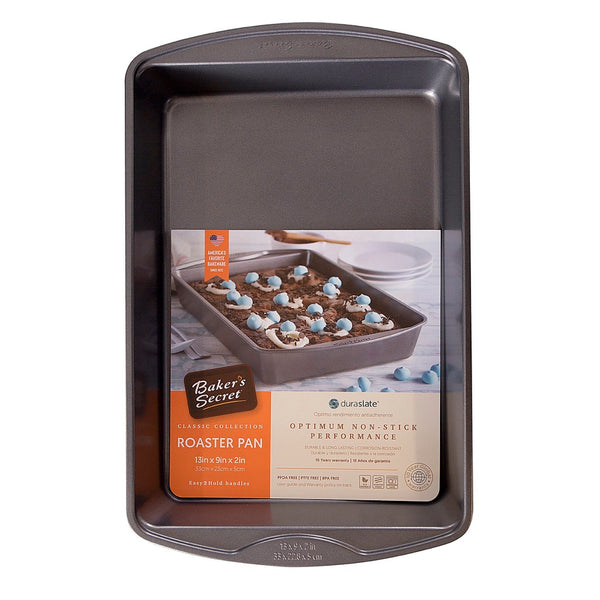 Roaster Pan Bakers Secret Optimum Non-Stick Performance 13x9x2"
