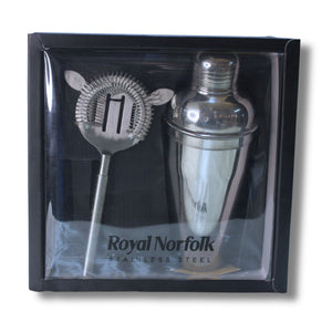Royal Norfolk Stainless Steel 3Pcs Cocktail Set