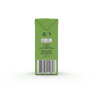 A high-resolution product photo of a green rectangular carton of Swiss Black Beans - Fiber Rich Convenient Pack, centered on a clean white studio background with a soft shadow.