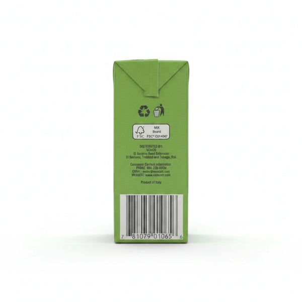 A high-resolution product photo of a green rectangular carton of Swiss Black Beans - Fiber Rich Convenient Pack, centered on a clean white studio background with a soft shadow.