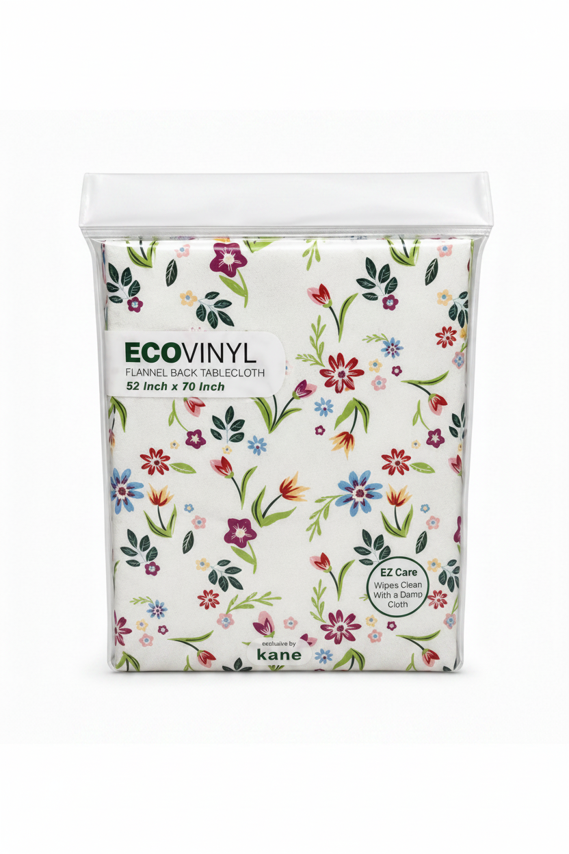 Eco Vinyl Floral Table Cloth