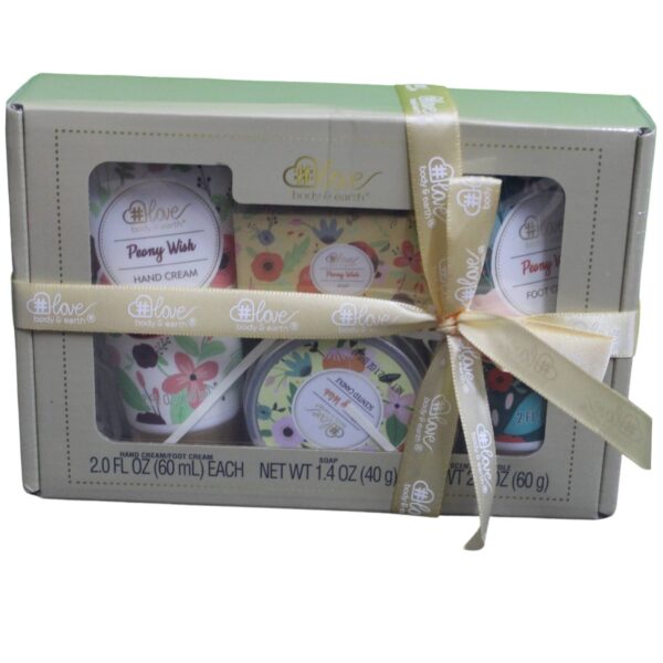 Bath and Earth Love Peony Wish Gift Set