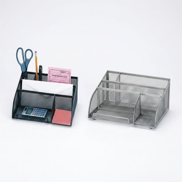Kennedy Home Collection Mesh Desk Organizer 4-Pieces
