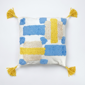 Cushion Toskana Collection w/Abstract Designs 17.5x17.5"