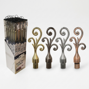 Decorative Rod Set The Palace Home Collection