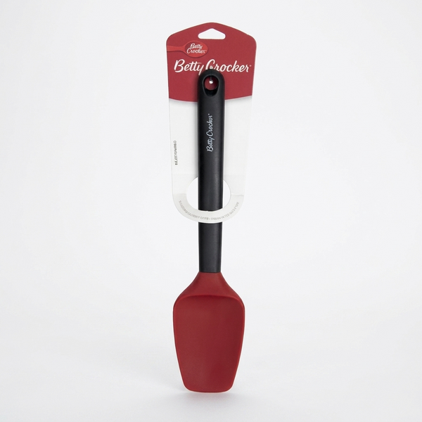 Betty Crocker Nylon Red Base Spoon 11.8x2.4x0.8"