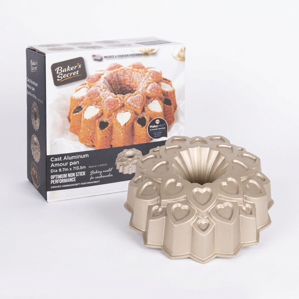 Baker's Secret Optimum Non-Stick Fluted Tube Pan - 24.8cm x 8.8cm