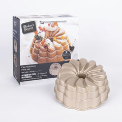 Petal Pan Bakers Secret Cast Aluminum 24cm x 10cm
