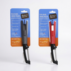 Swivel Peeler Bakers Secret Dual Blade 8"