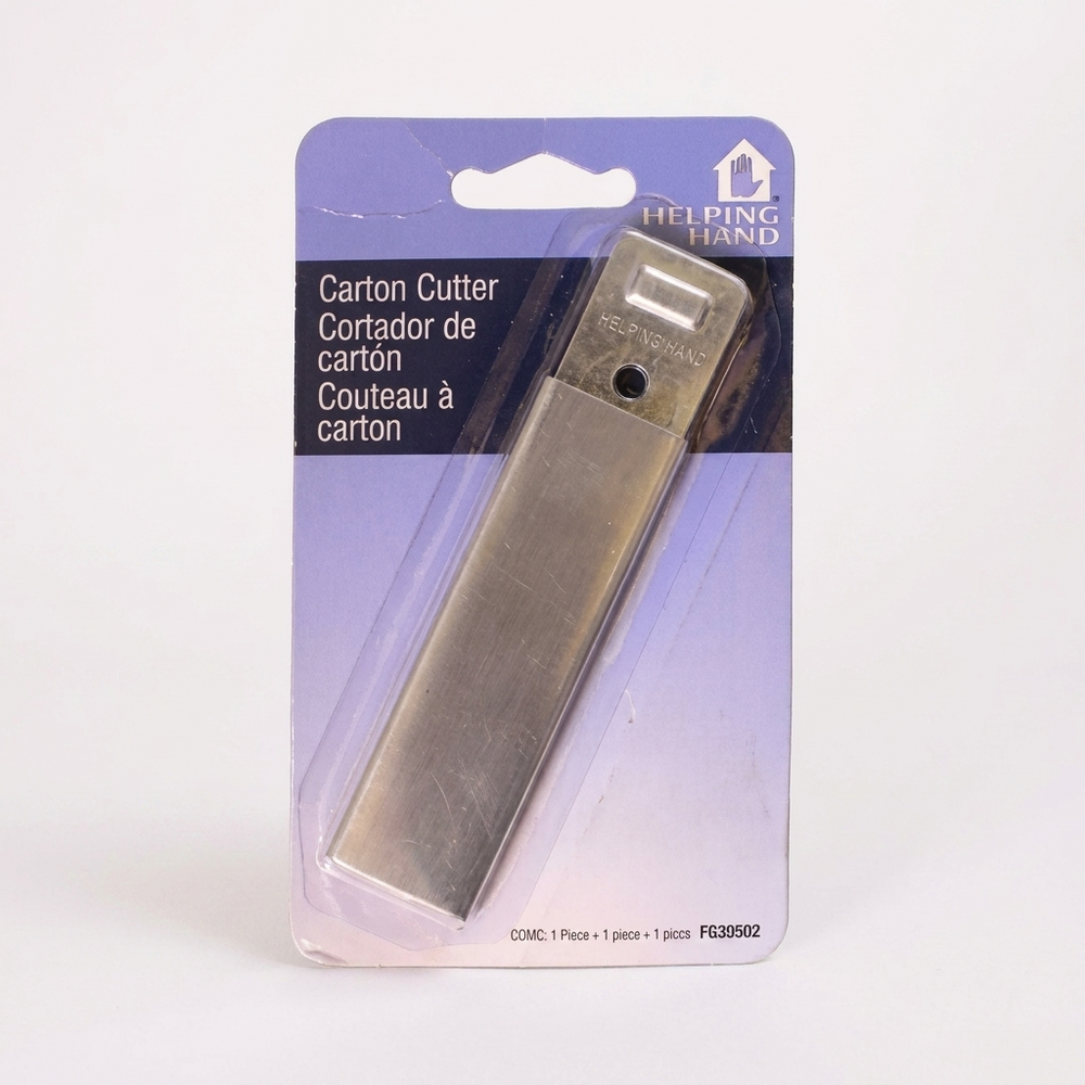Carton Cutter Helping Hand