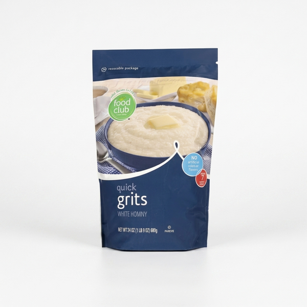 Food Club White Hominy Quick Grits