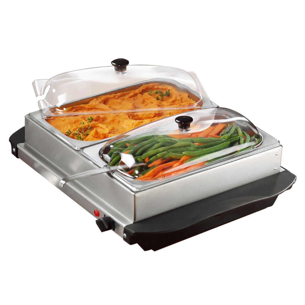 Brentwood Buffet Server w/Warming Tray
