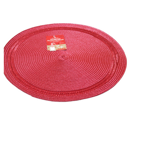 Miro Christmas Round Placemat (Red) 38cm